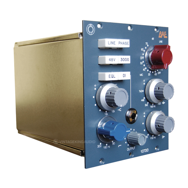 BAE Audio 1073D - Preamp + EQ Serie 500 – Audio Gate International