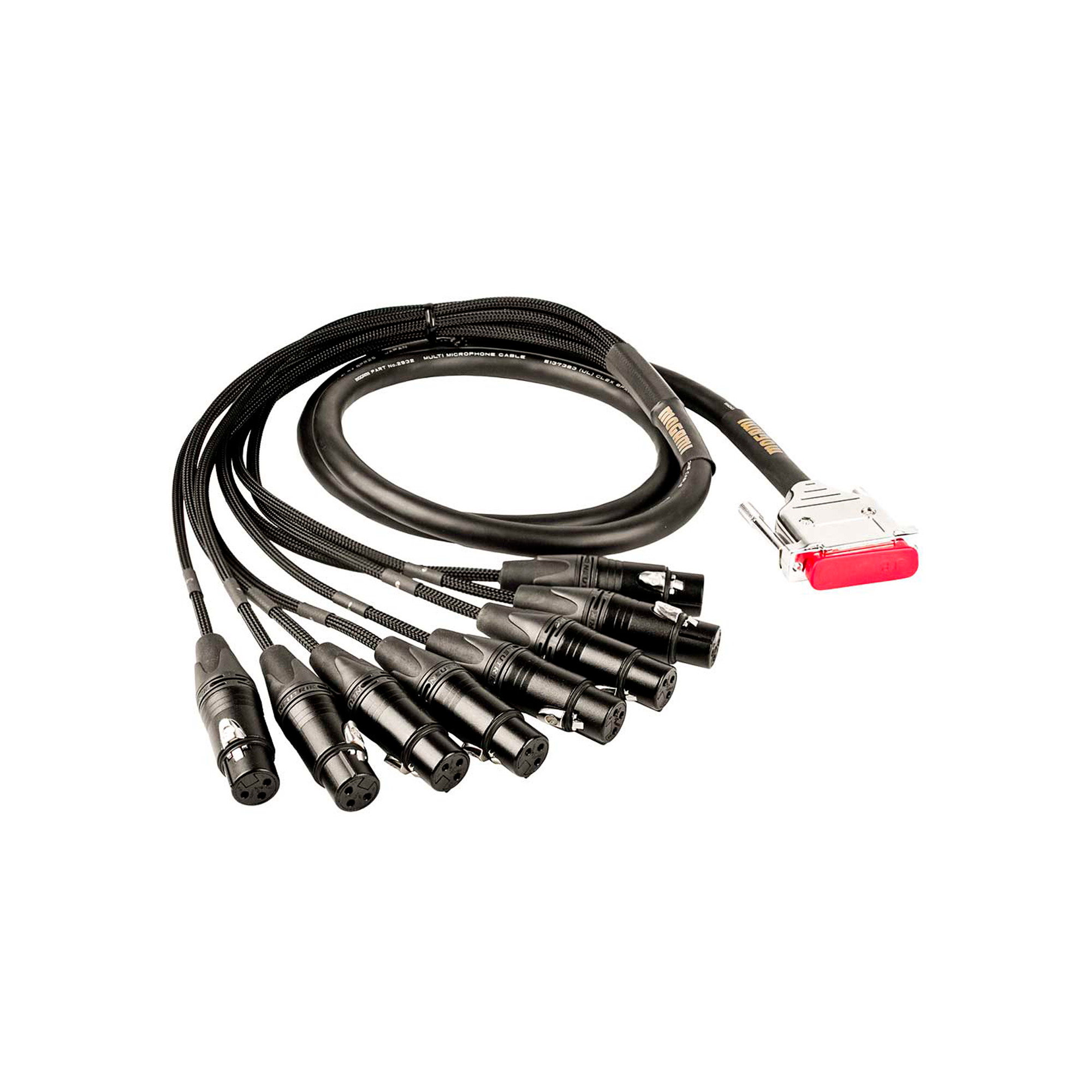 Mogami Gold DB25 a XLR Hembra