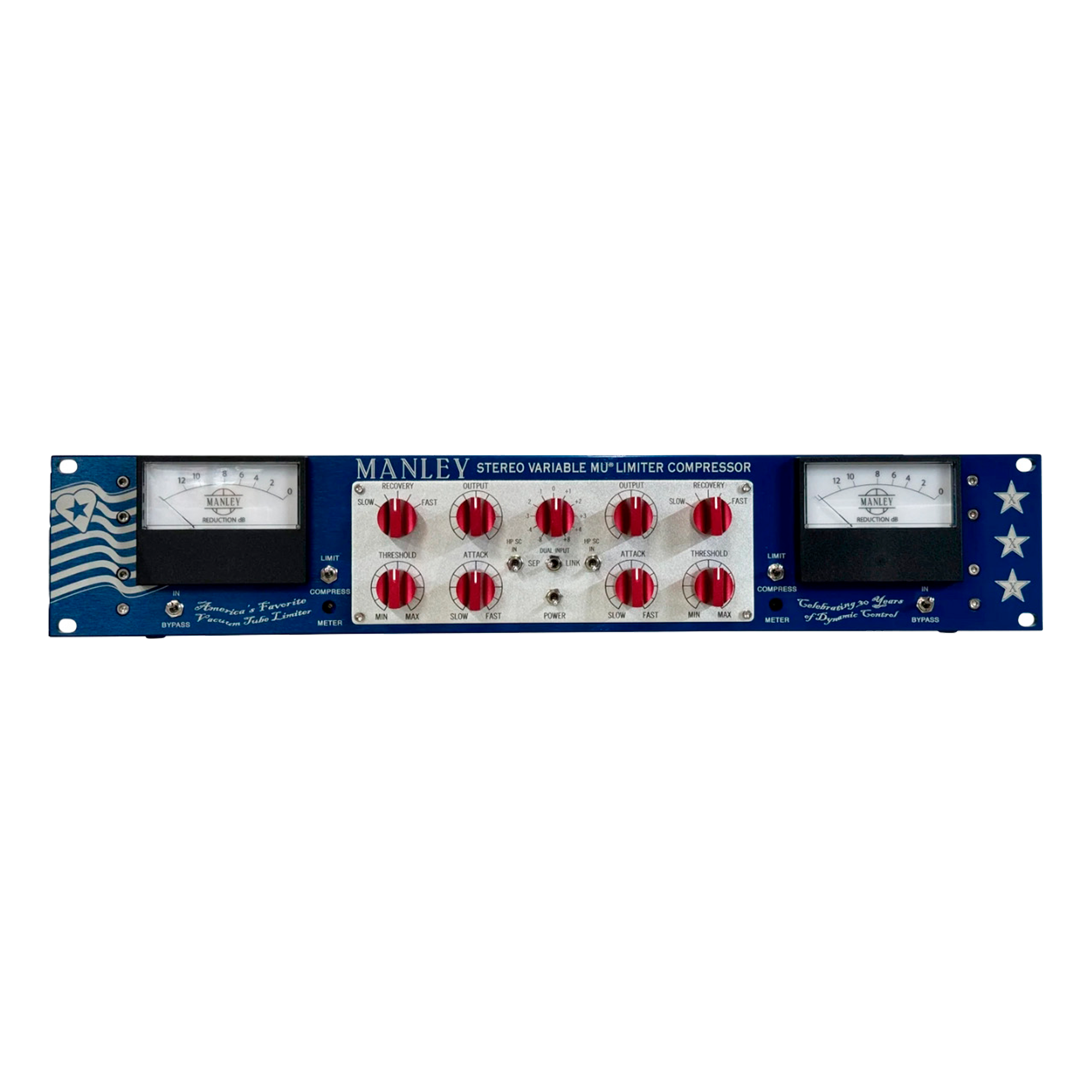 Manley Variable Mu® Stereo Limiter Compressor 30th Anniversary Edition