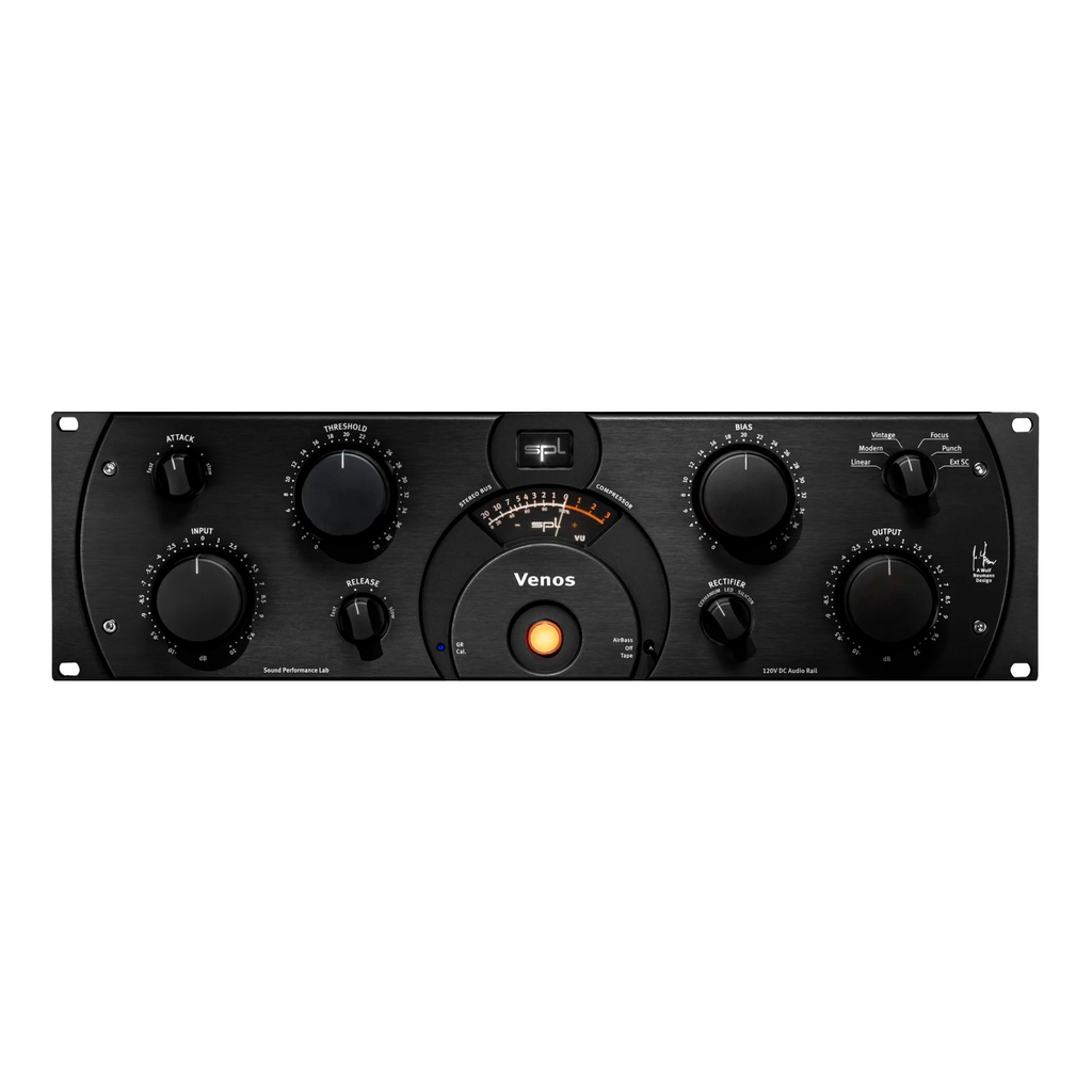 SPL Venos Stereo Tube Bus Compressor - Negro