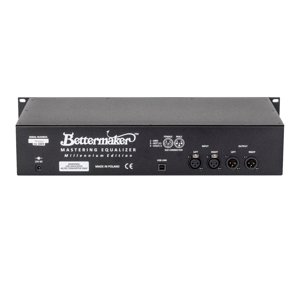 Bettermaker Mastering Equalizer - Millennium Edition