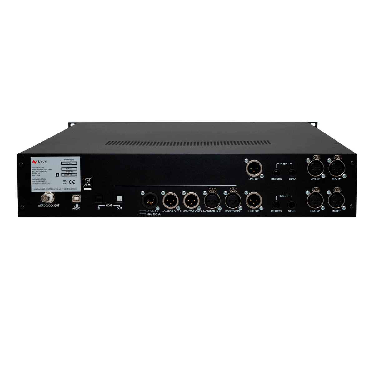 AMS Neve StarNet ADA24 24x24 AD/DA Dante