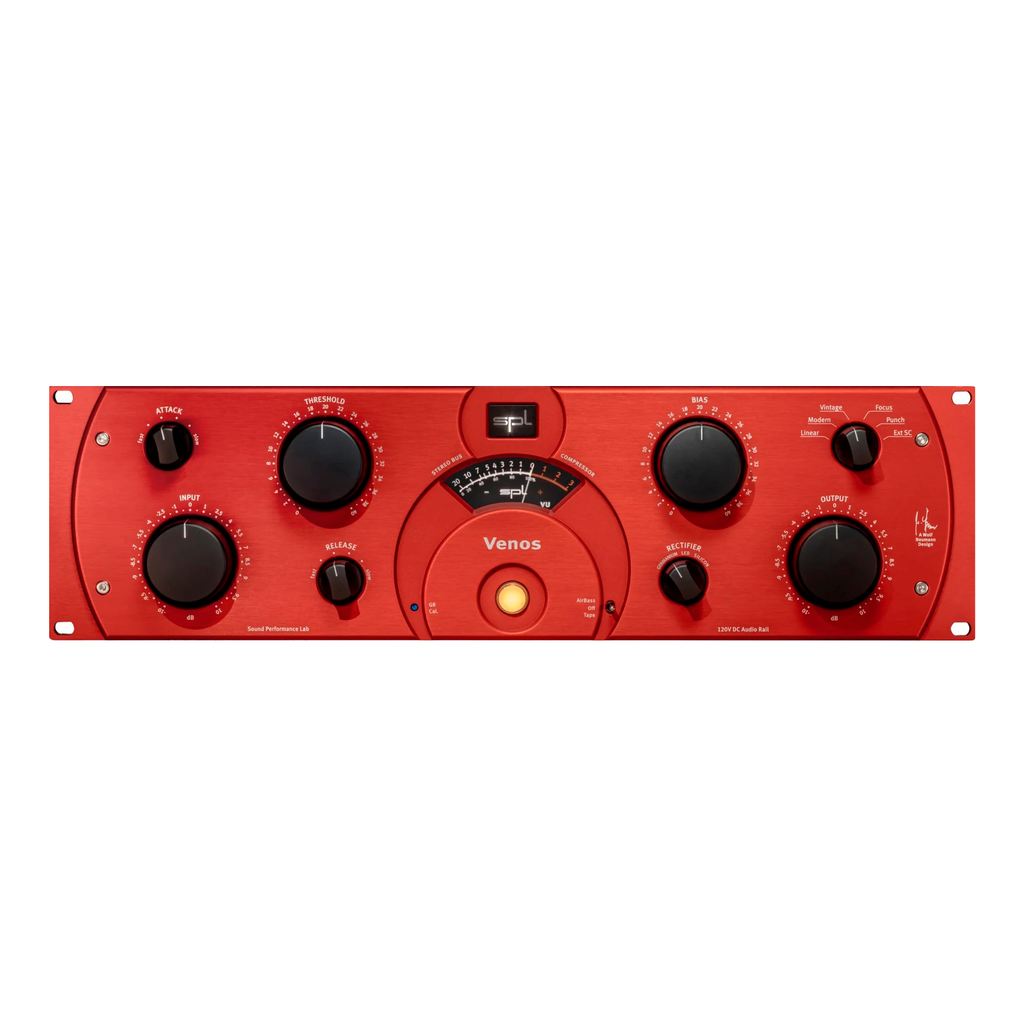 SPL Venos Stereo Tube Bus Compressor - Rojo