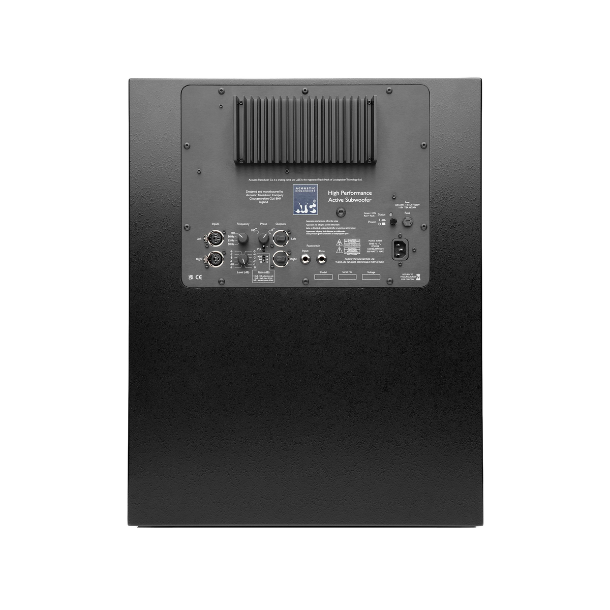 ATC Loudspeakers SCS120 Pro Active 15" Subwoofer