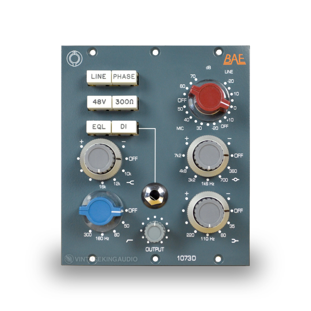 BAE Audio 1073D - Preamp + EQ Serie 500