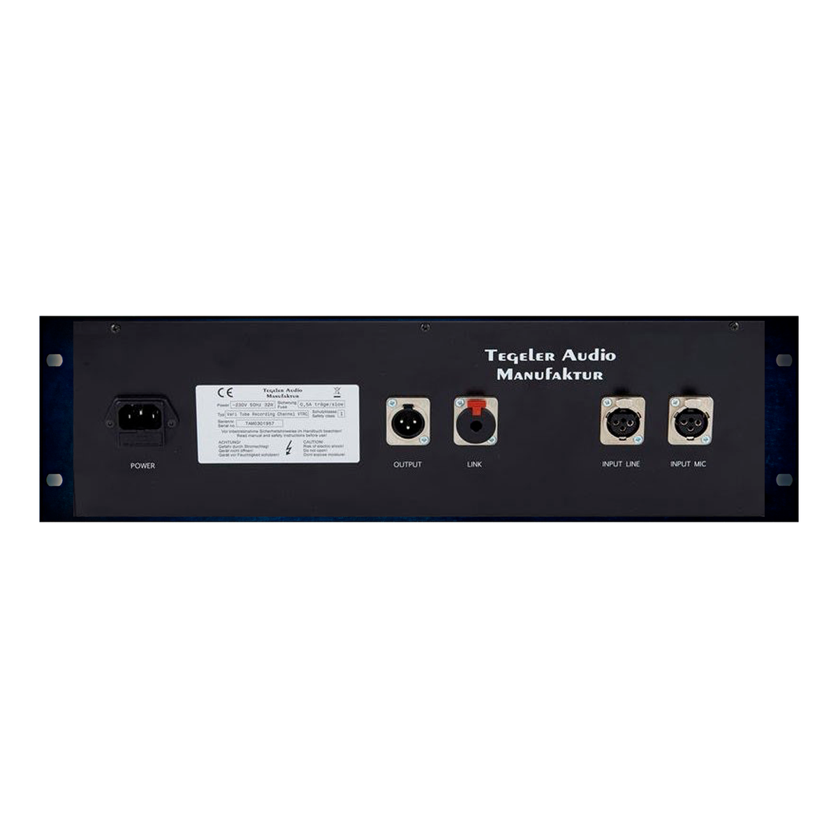 Tegeler Audio VTRC Vari Tube Recording Channel
