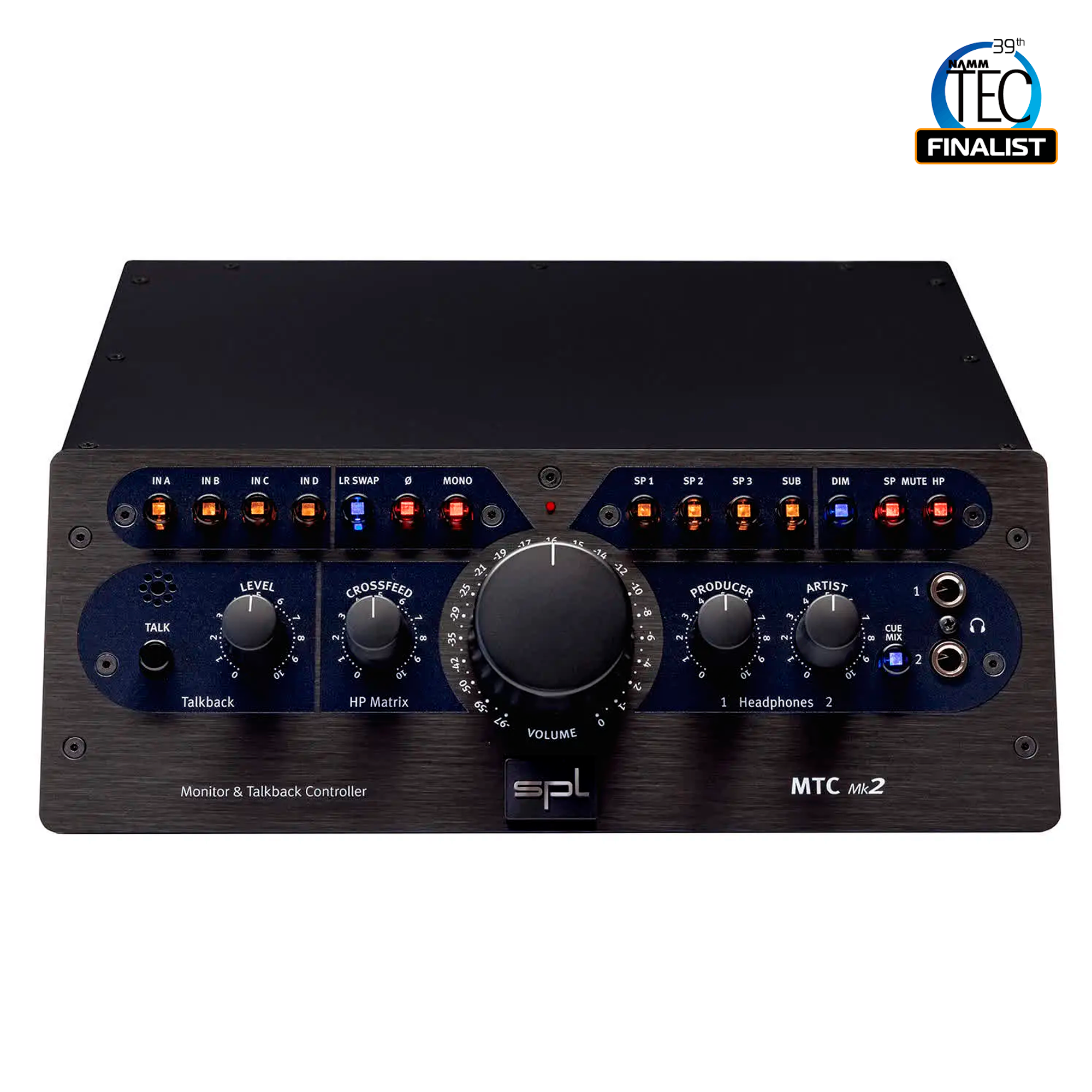 SPL MTC Mk2 controlador de monitor y talkback