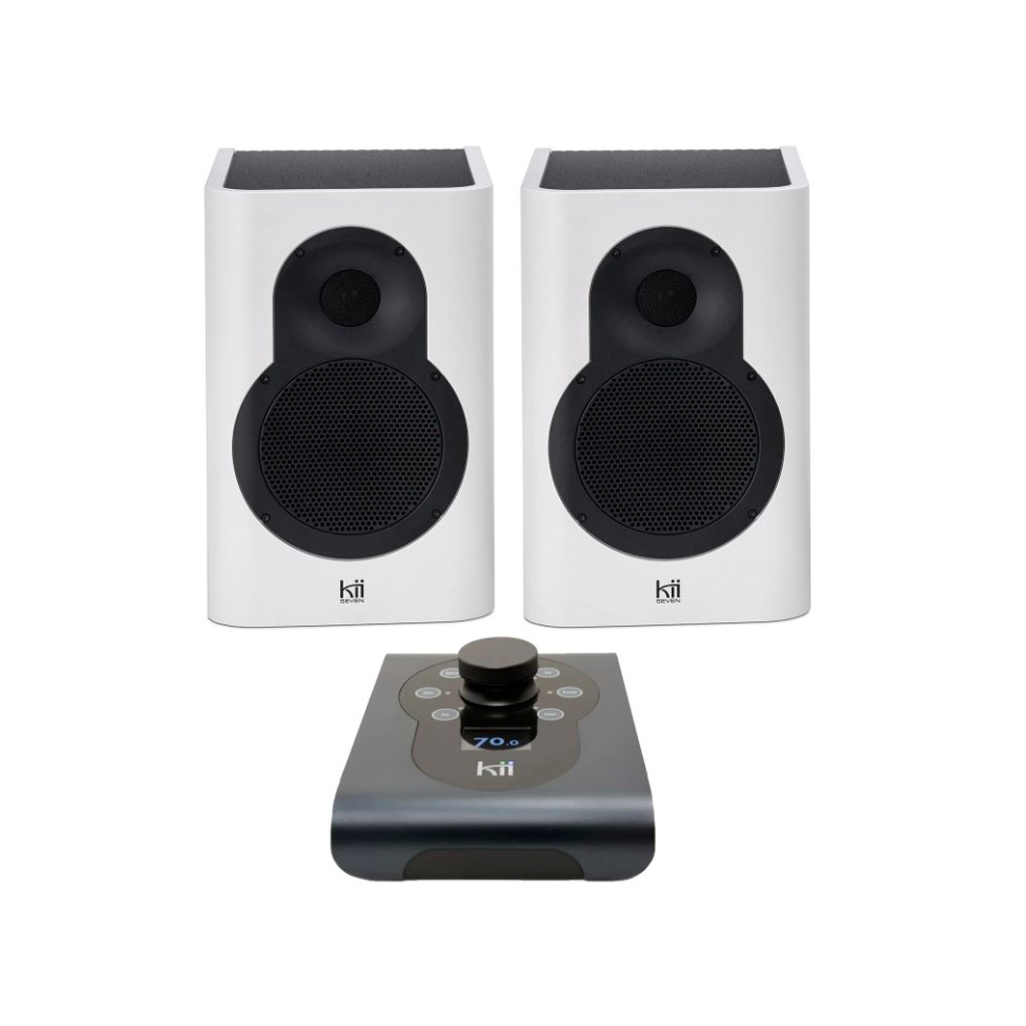 Kii SEVEN Compact DSP-Controlled Monitor - Blanco