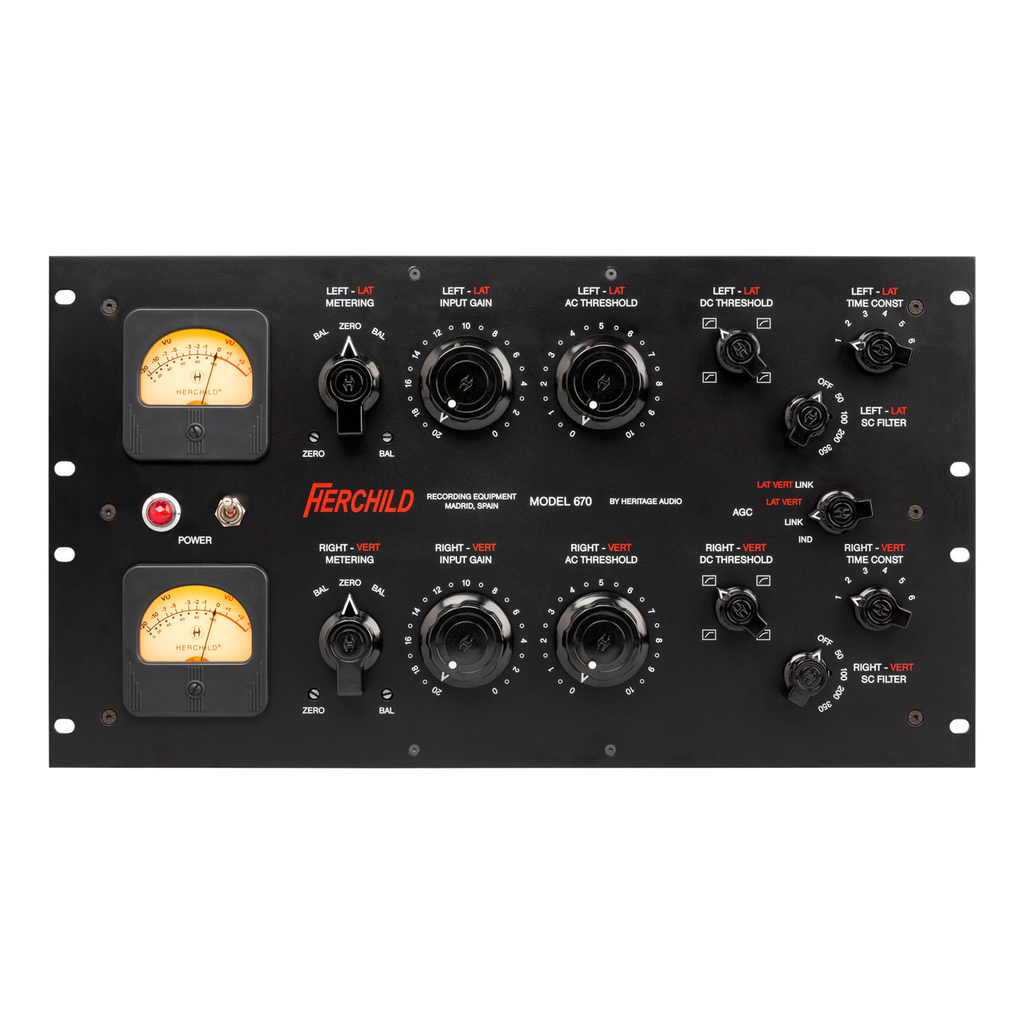 Heritage Audio Herchild 670 Stereo Tube Compressor