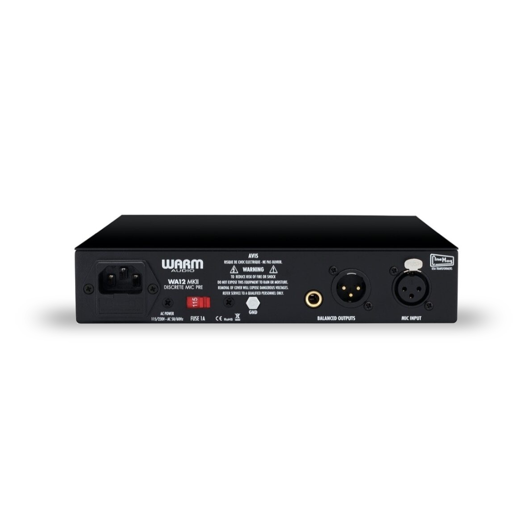 Warm Audio WA-12 MKII Black – Audio Gate International