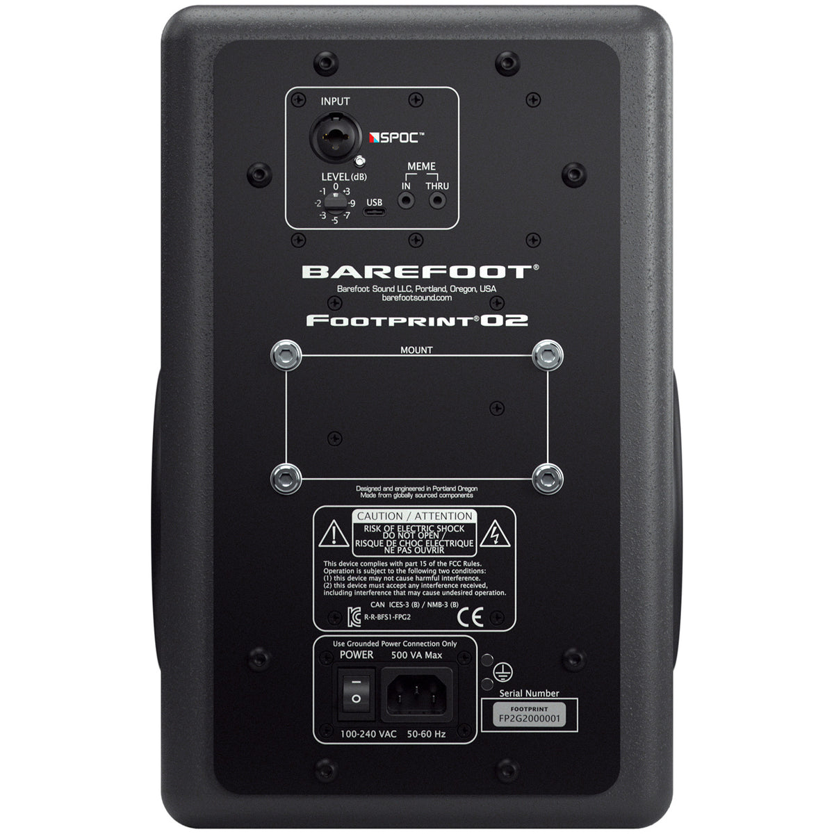 Barefoot Footprint 02 Gen2 - Par