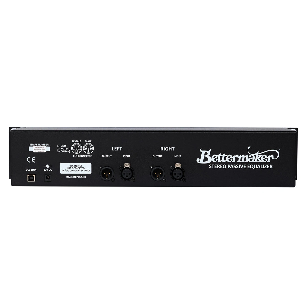 Bettermaker Valve Stereo Passive EQ (VSP) | EQ Automatizable de Bulbos