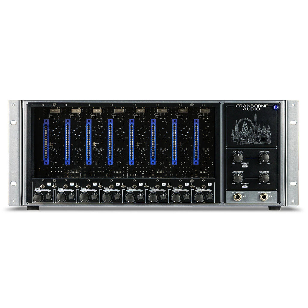 Cranborne Audio 500ADAT 8-slot 500 Series Chassis con ADAT I/O