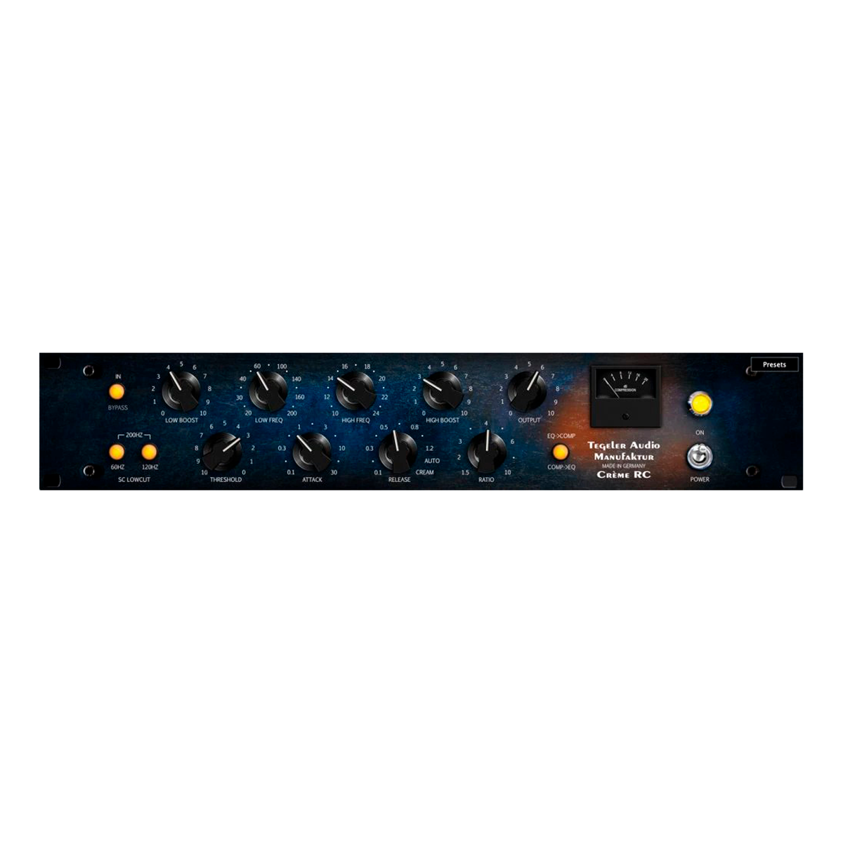 Tegeler Audio Creme RC Bus Compressor/Mastering Equalizer