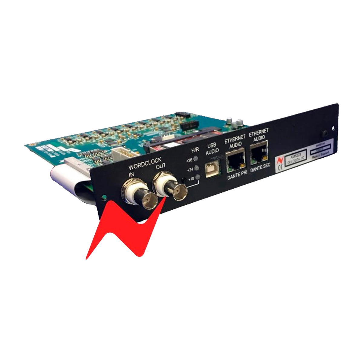 Neve 1073OPX USB/Dante Digital Option Card