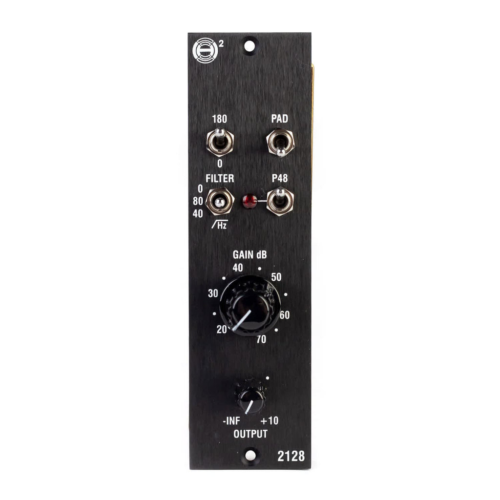 H2 Audio Helios 2128 500 Series Microphone Preamp