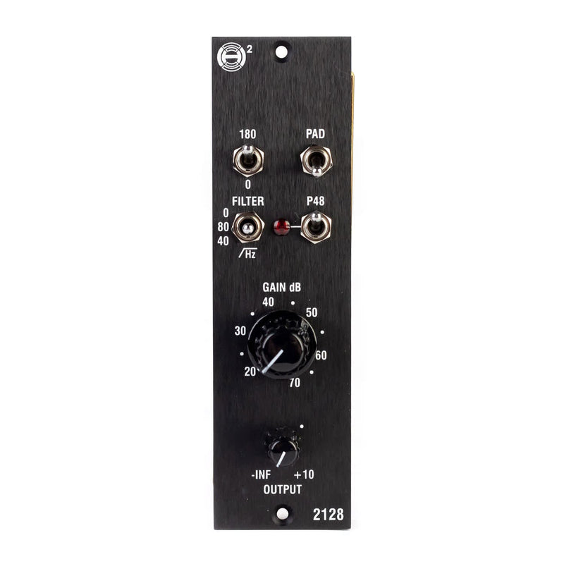 H2 Audio Helios 2128 500 Series Microphone Preamp