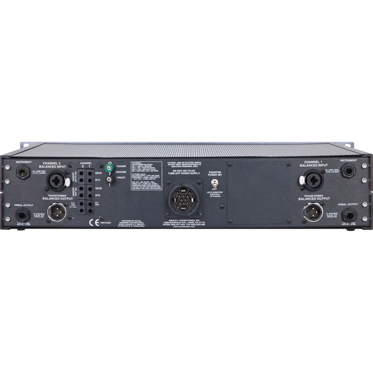 Manley SLAM! - Limitador y Preamp Stereo