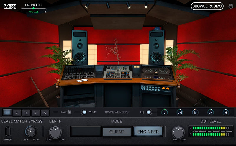 Steven Slate Audio VSX Immersion One Planar Magnetic Open-back Headphones - VSX Platinum Software