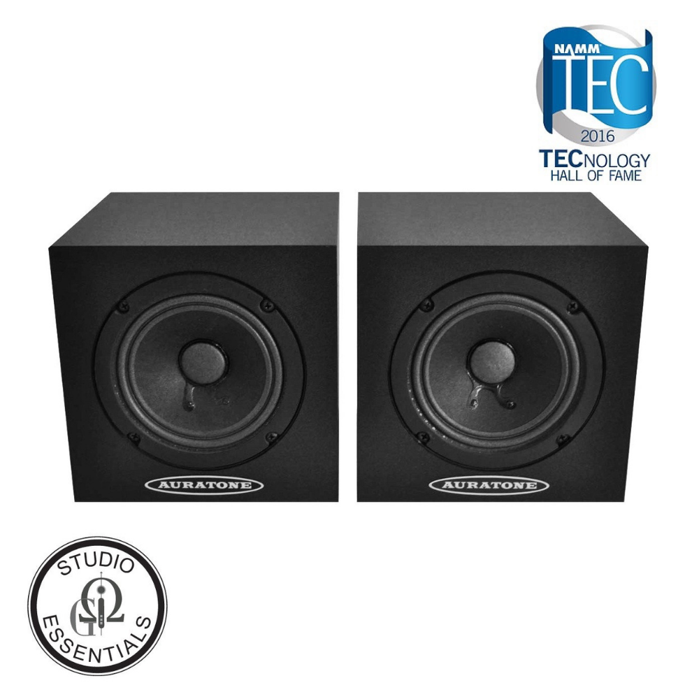 Auratone 5C Super Sound Cube | Par Pasivo | Negro
