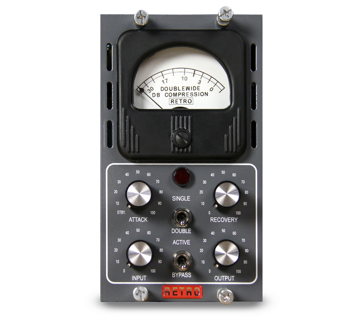 Retro Doublewide Tube Compressor (bulbo 6BJ6)