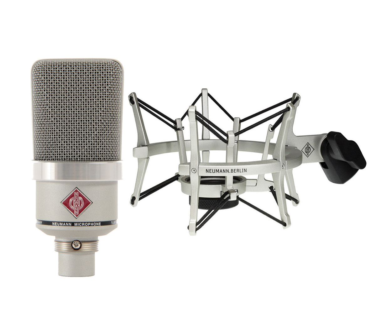 Neumann TLM 102 Studio Set - Nickel