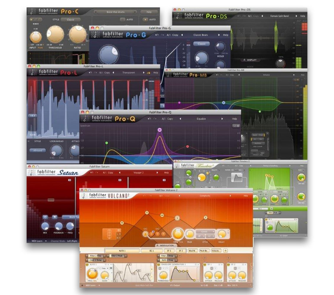 FabFilter FX Bundle Plug-in Collection