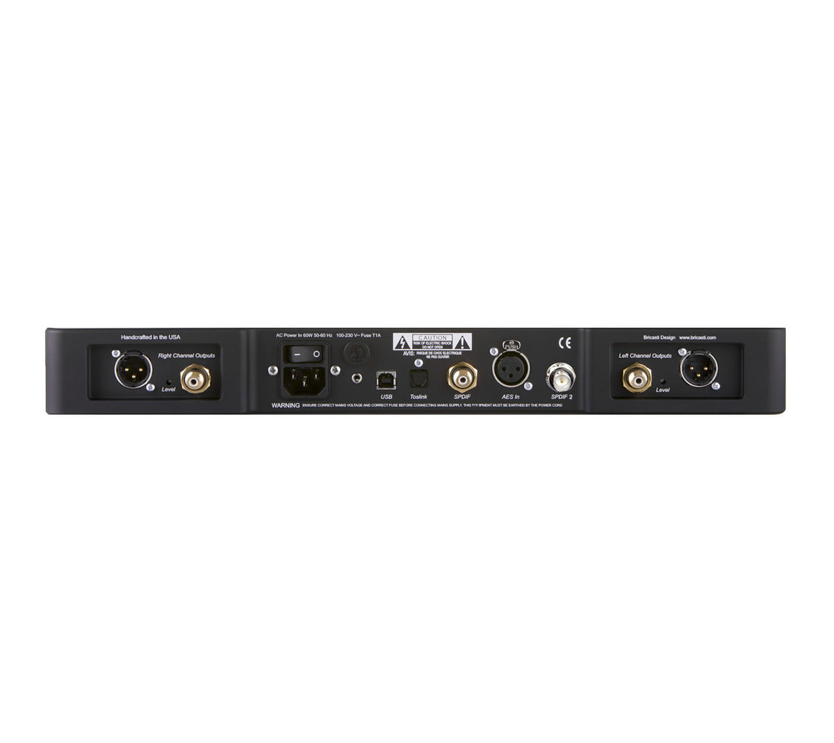 Bricasti MC1 Dual Mono Master DAC