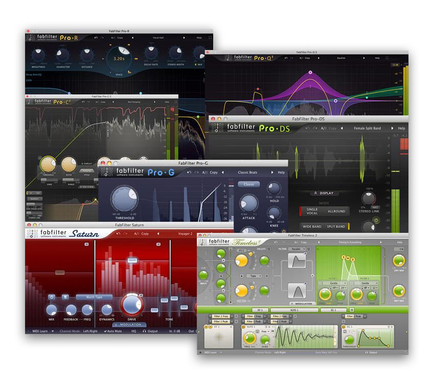 FabFilter Mixing Plug-in Bundle