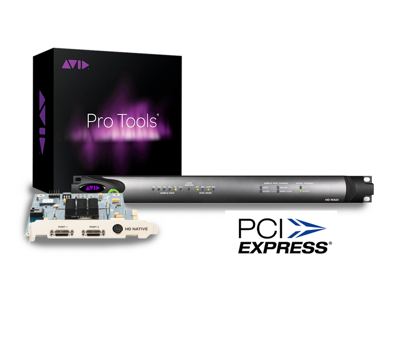 Paquete Avid HD Native Core PCIe + Pro Tools HD + I/O