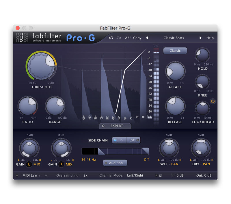 FabFilter Pro-G Plug-in