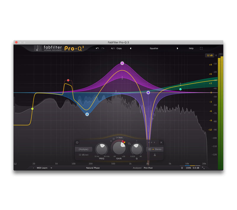 FabFilter Pro-Q 3 EQ and Filter Plug-in
