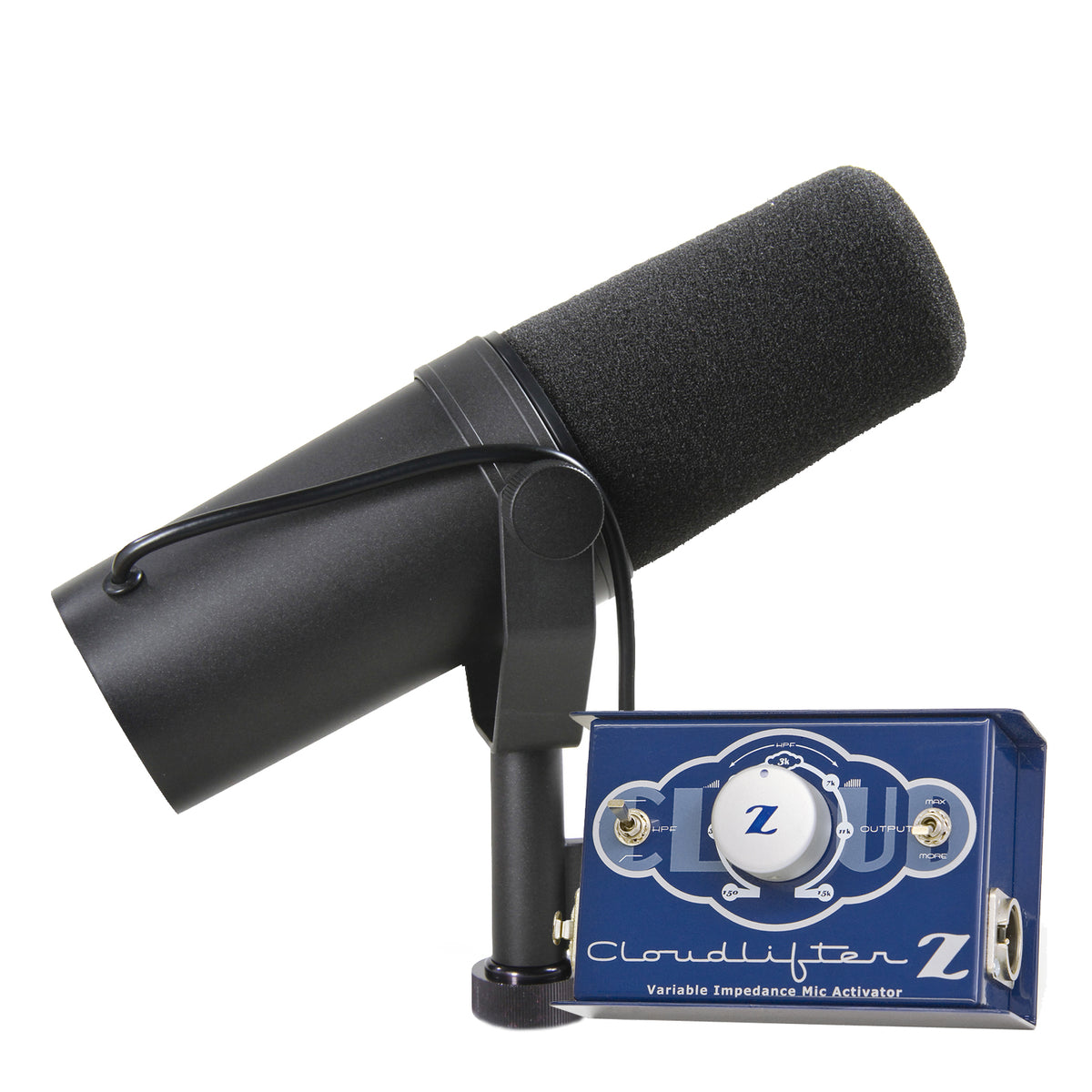 Shure SM7B + The Cloudlifter®
