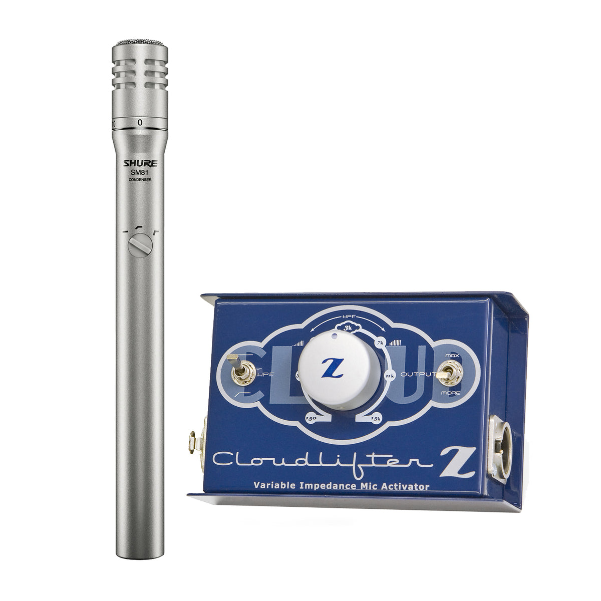 Shure SM81 + The Cloudlifter®