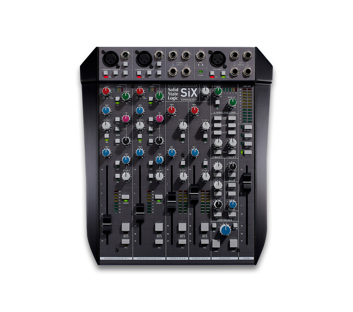 SSL Six Desktop Mixer