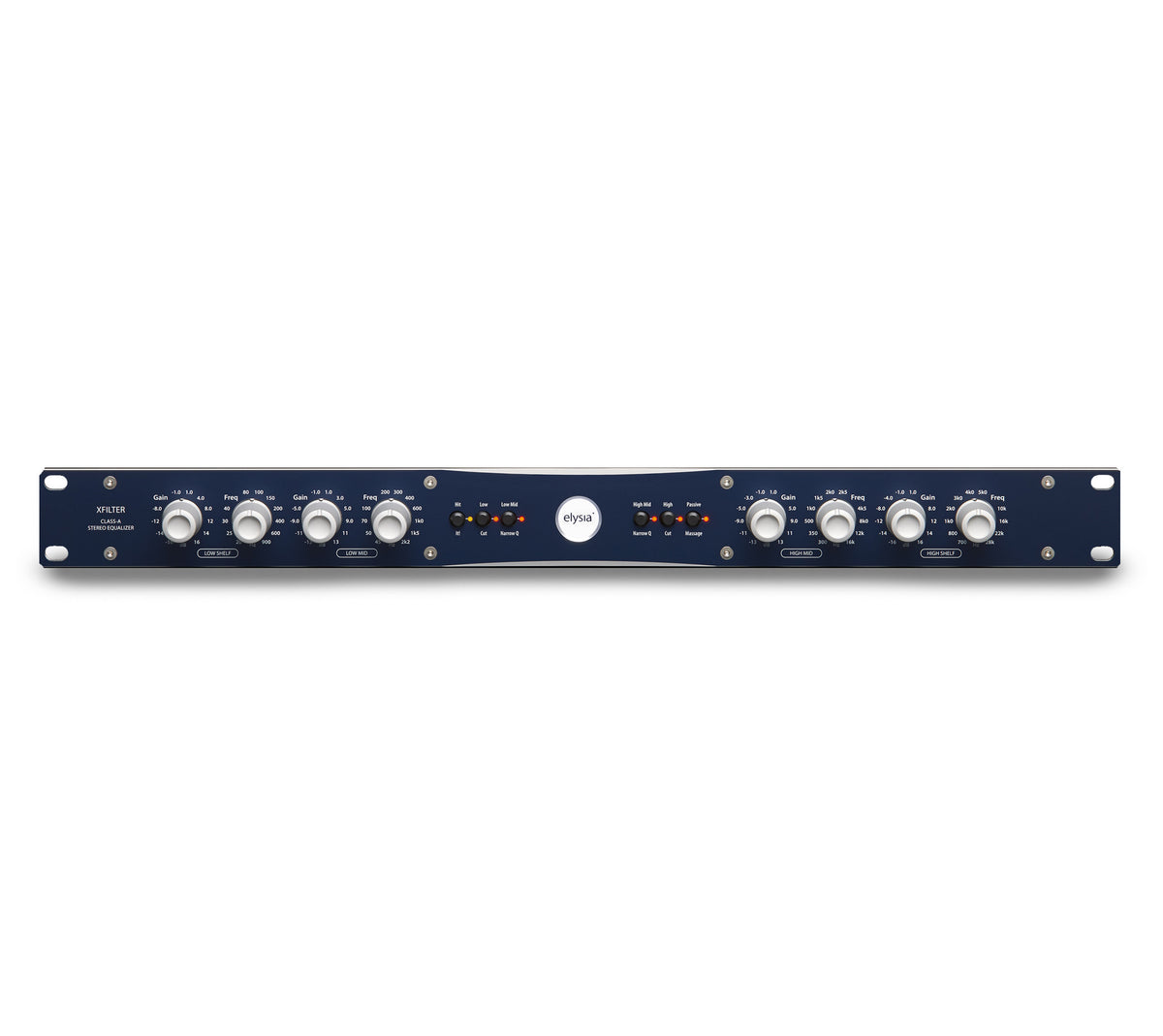elysia Xfilter Rack 4-band Parametric EQ
